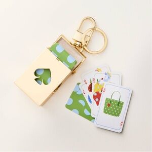 Mini Deck of Cards Bag Charm Keychain - kate spade new york x Target Gold